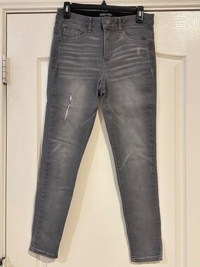 Mac and me Stretch Skinny Leg Jeans Gray 4